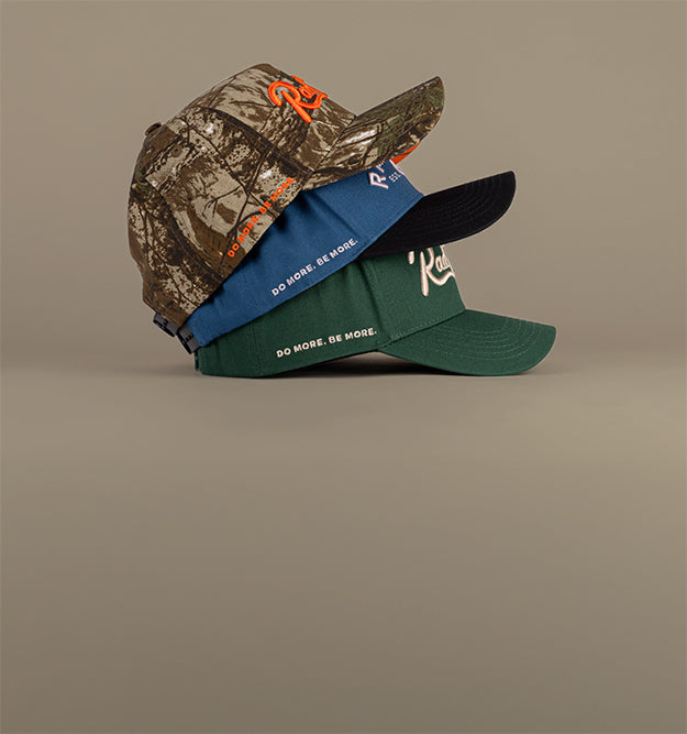 Image of three hats stacked on top of each other